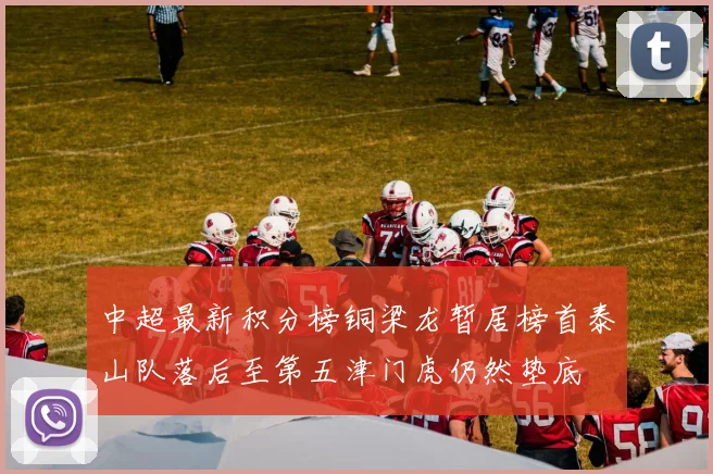 中超最新积分榜铜梁龙暂居榜首泰山队落后至第五津门虎仍然垫底